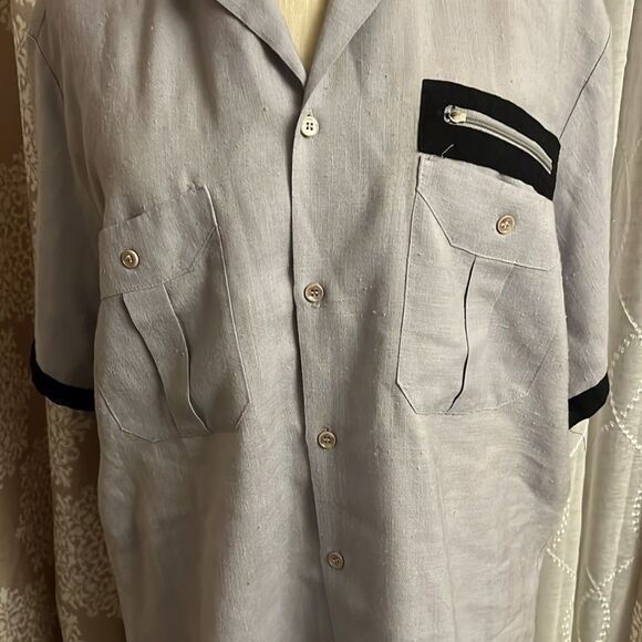 Vintage phase 2 button down top size large - Picture 2 of 8